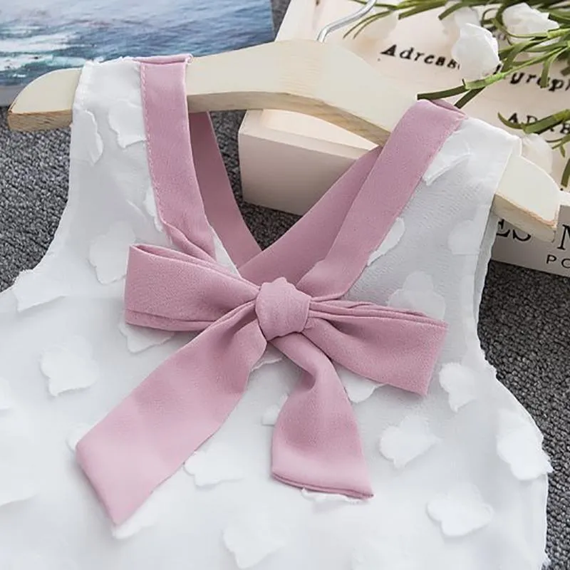 2-piece Chiffon Top & Shorts for Toddler Girl