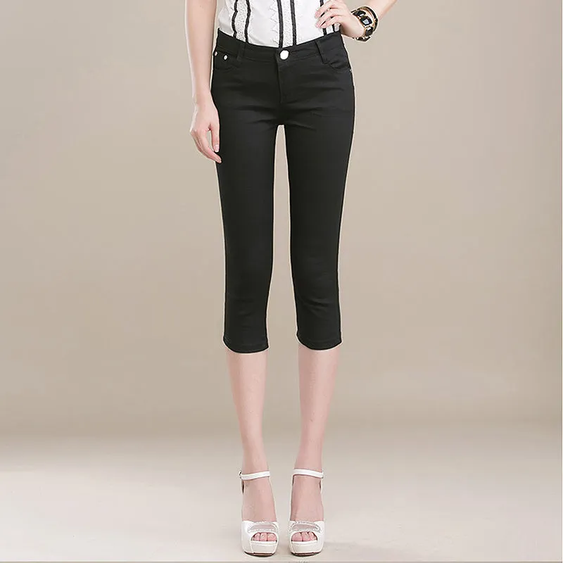 Amy Fashion - Candy Pantalon Female Capris Pants