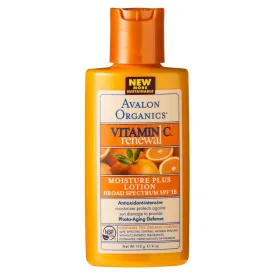 Avalon Organics Vitamin C Renewal Lotion 4 Ounces