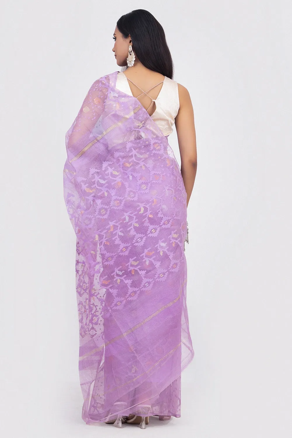Belwari Jamdani Saree