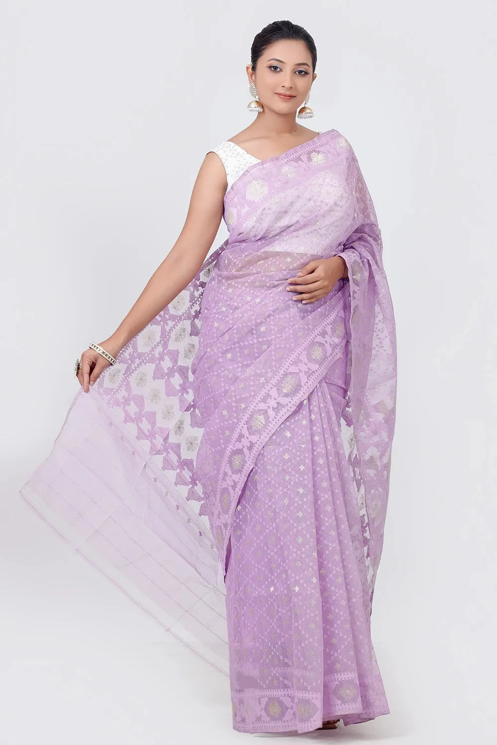 Belwari Jamdani Saree
