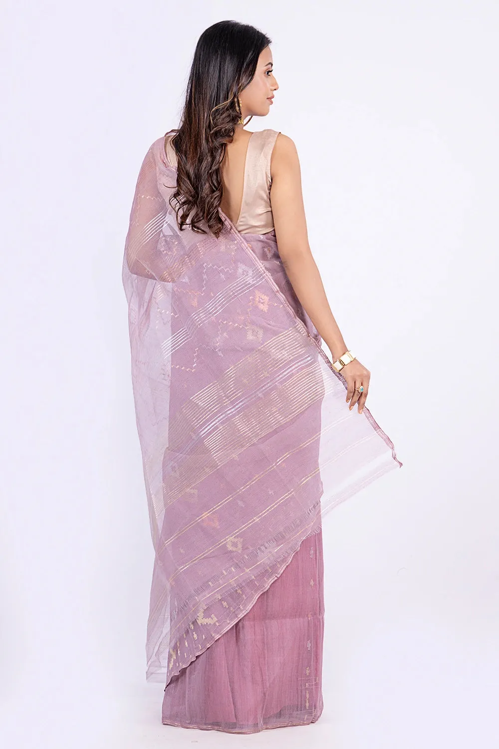 Belwari Jamdani Saree