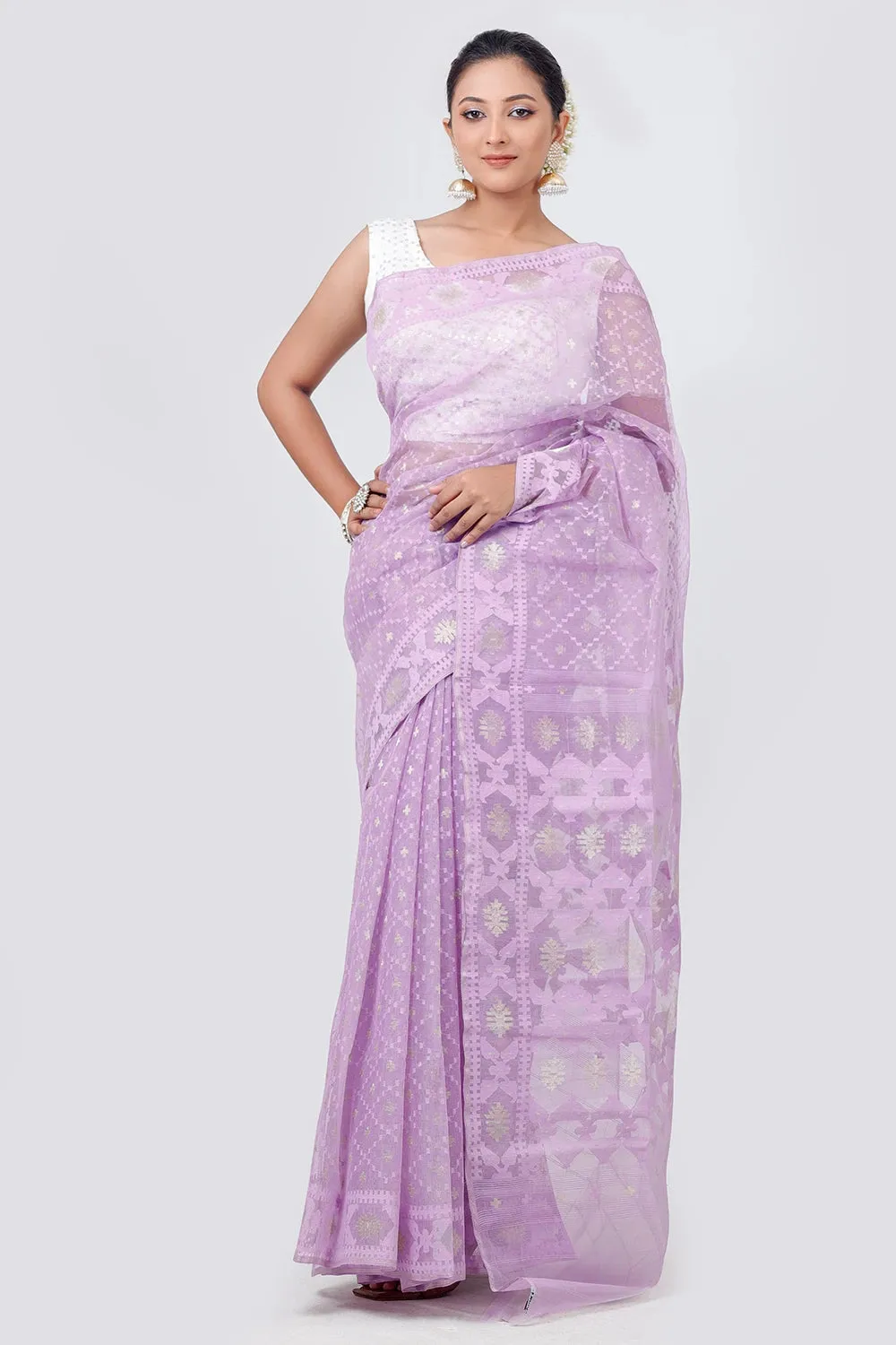 Belwari Jamdani Saree