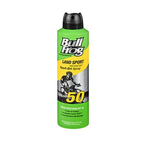 BullFrog Marathon Mist Continuous Spray Sunscreen SPF 50 6 oz By Bullfrog