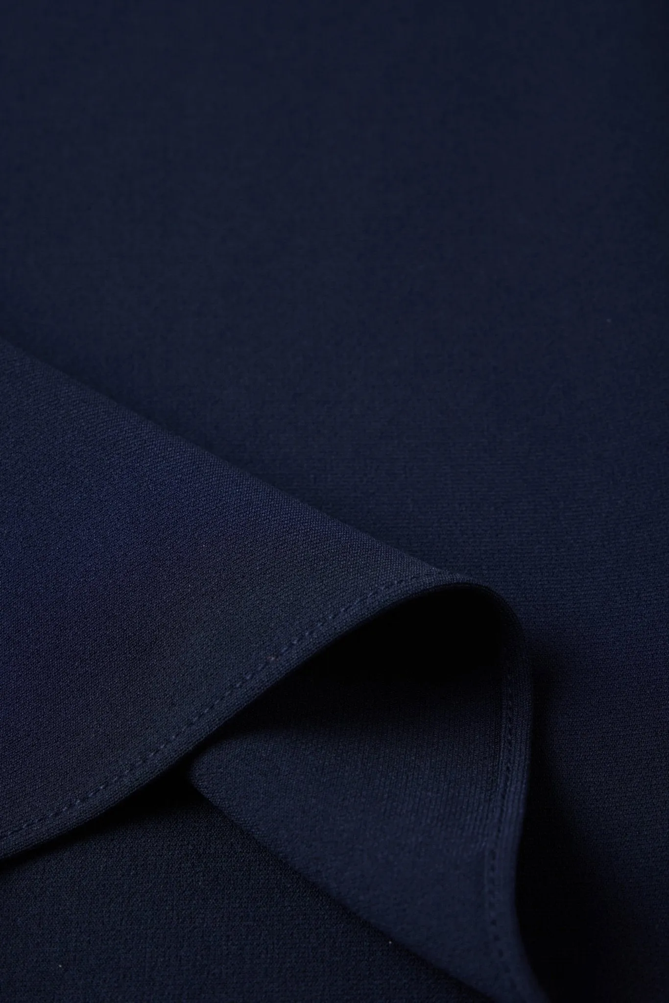 CADY wide-leg pants (Navy)