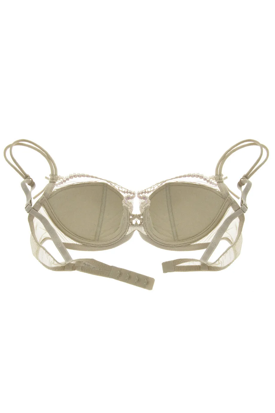COTTON CLUB LAVENDER Lace Balconette Bra