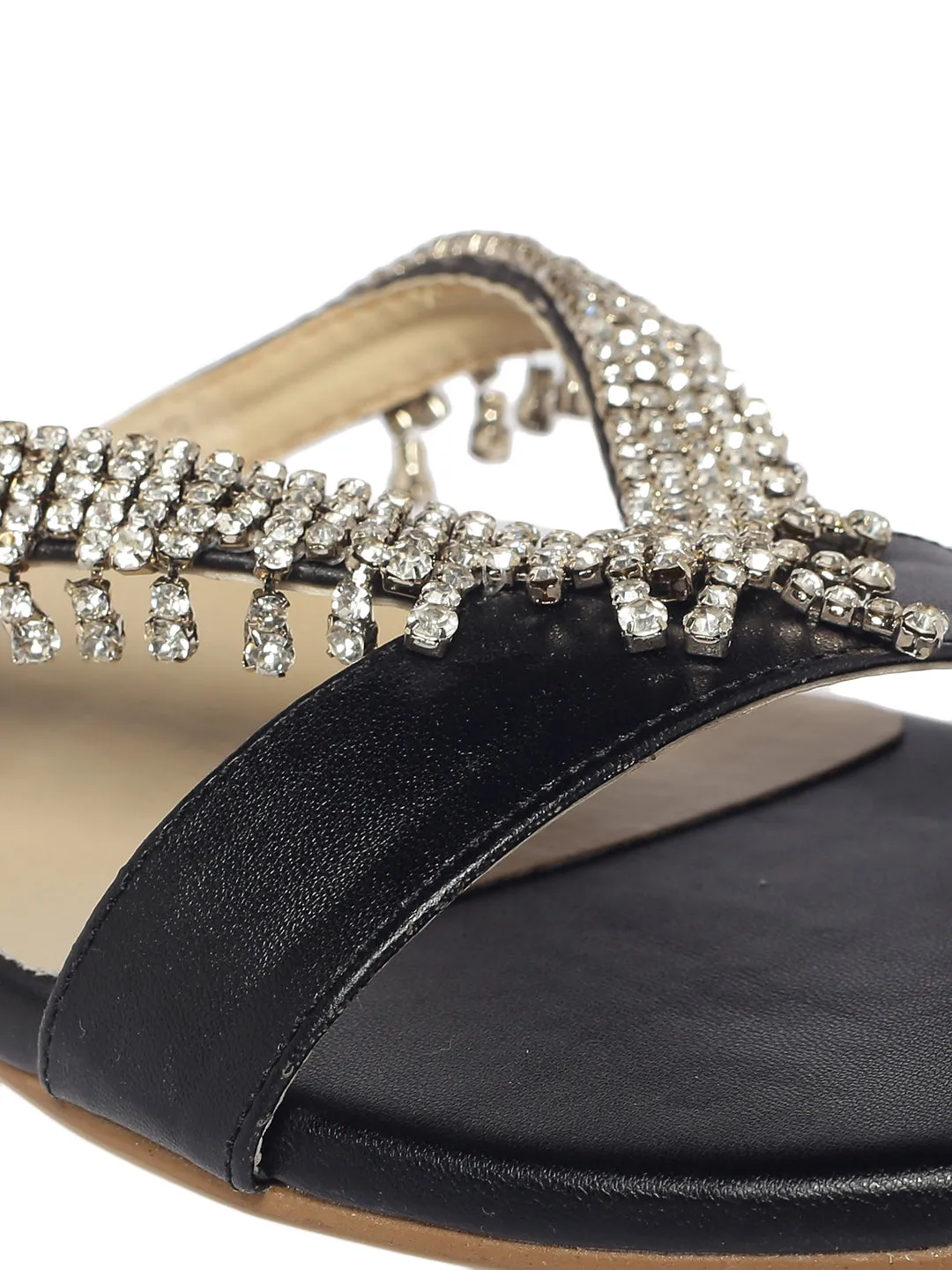 Devon Black Flats