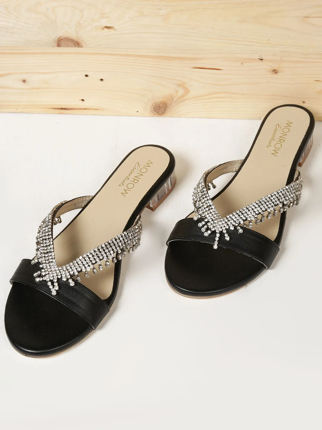 Devon Black Flats
