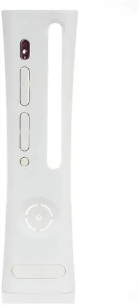 Front Face Plate Front Shell Cover Faceplate for Xbox 360 Fat Replacement (White)