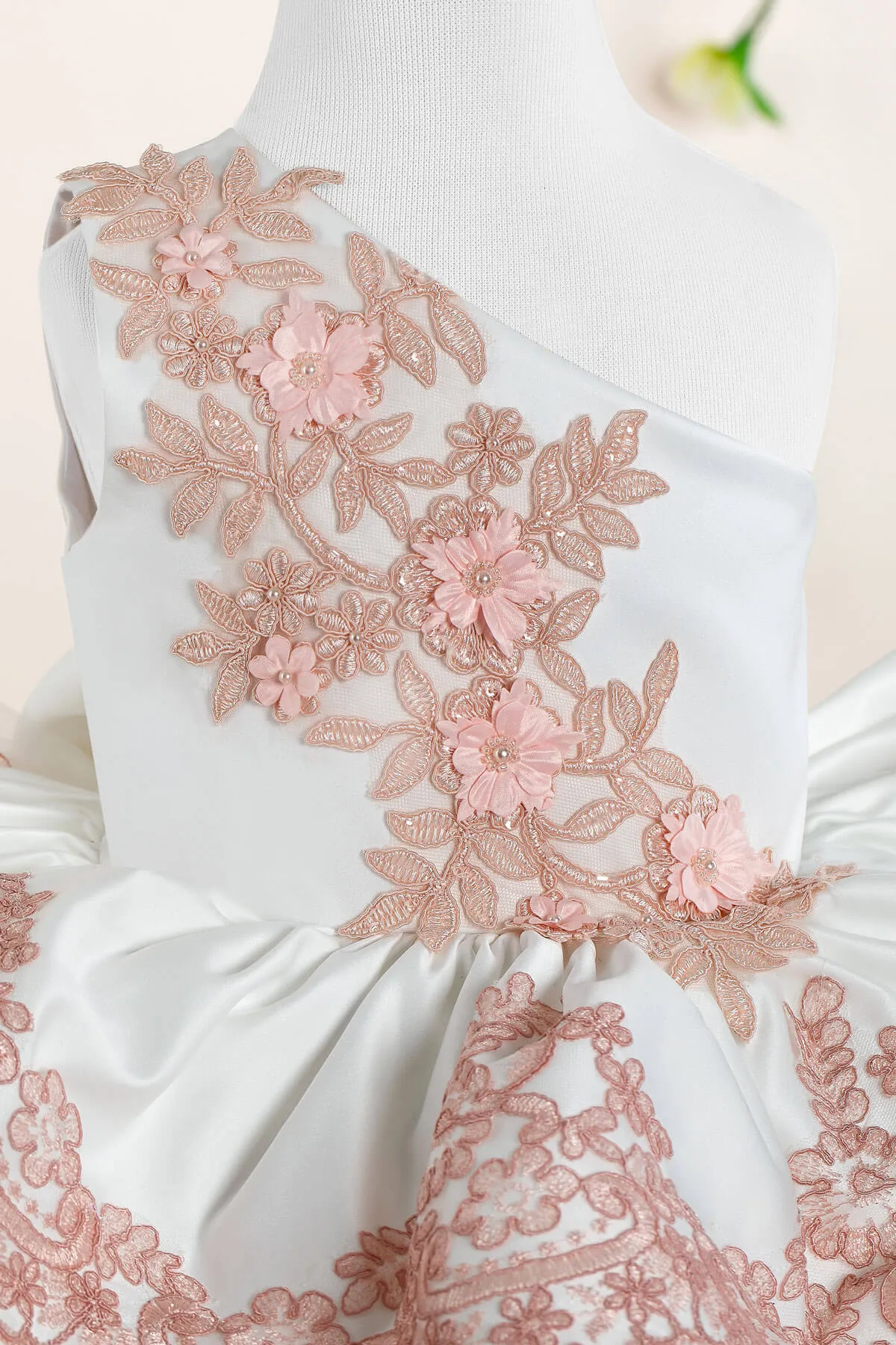 Isla White Party Dress
