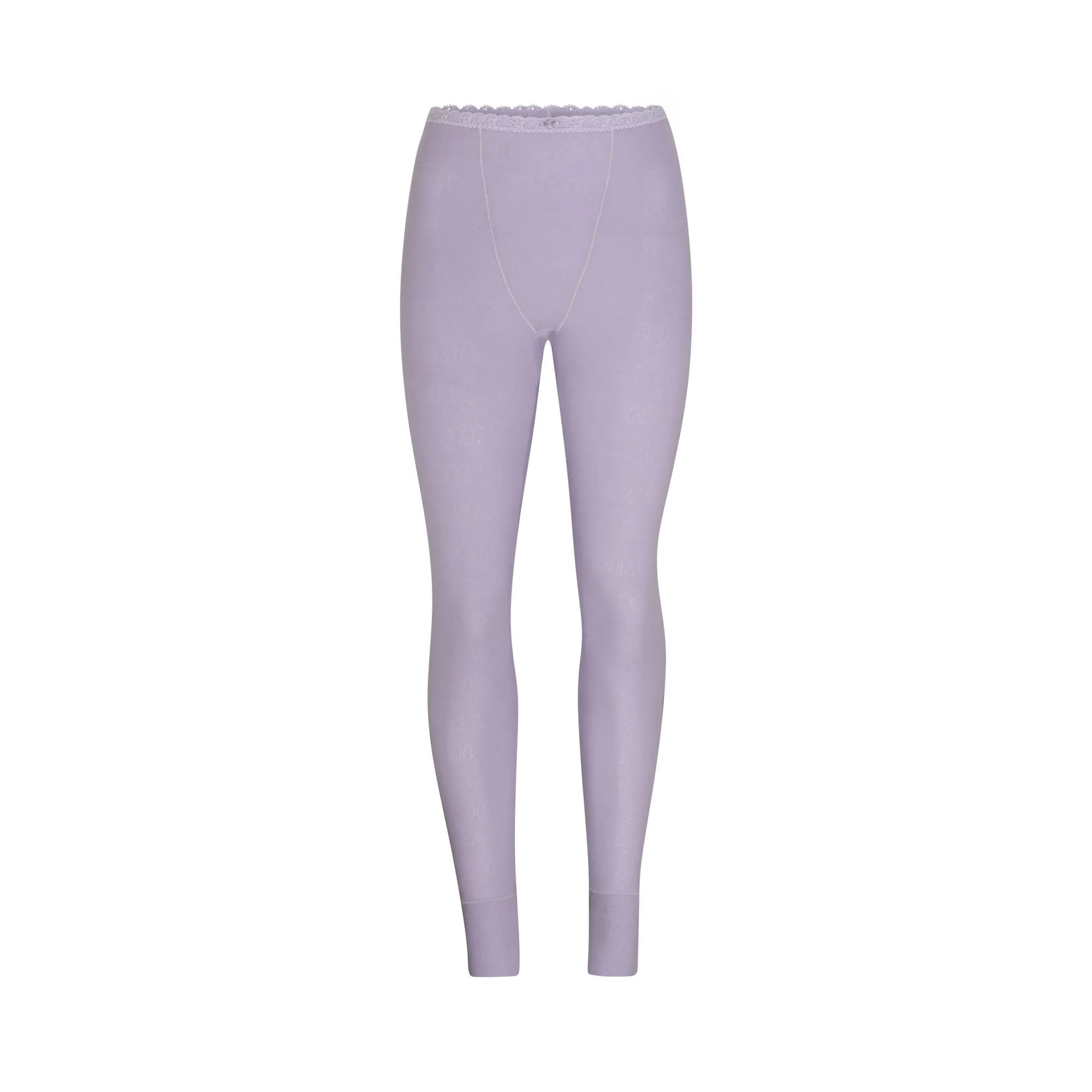 LACE POINTELLE LEGGING | LAVENDER