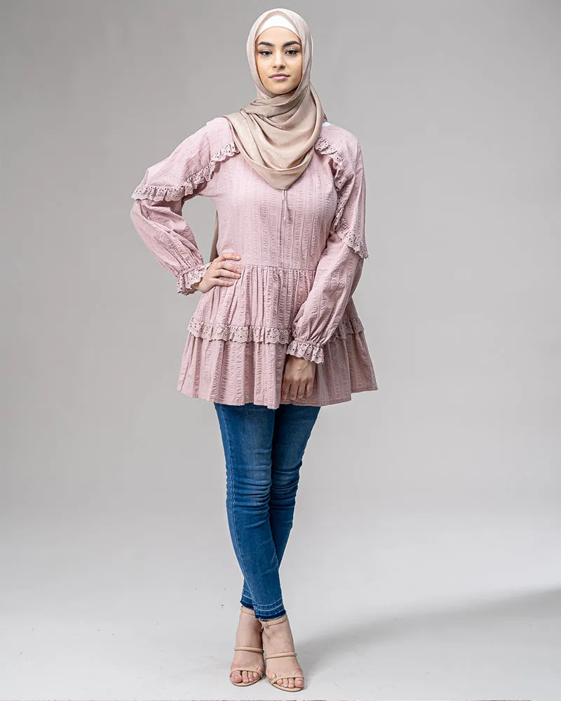 Lace Shirt Blouse