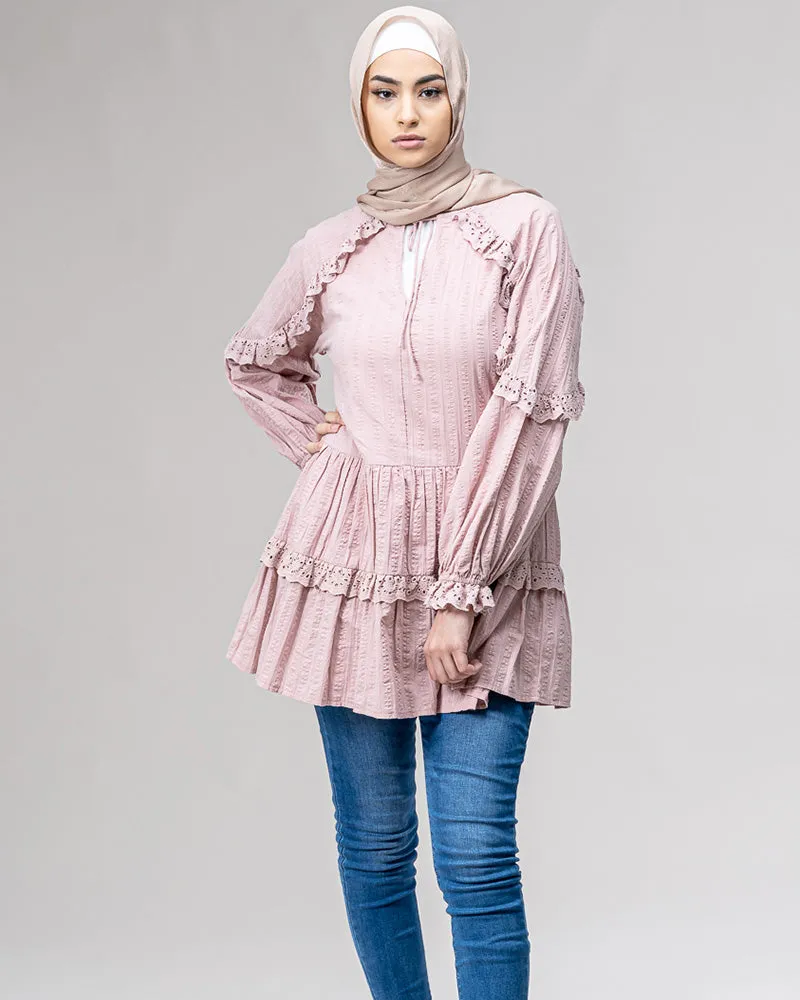 Lace Shirt Blouse