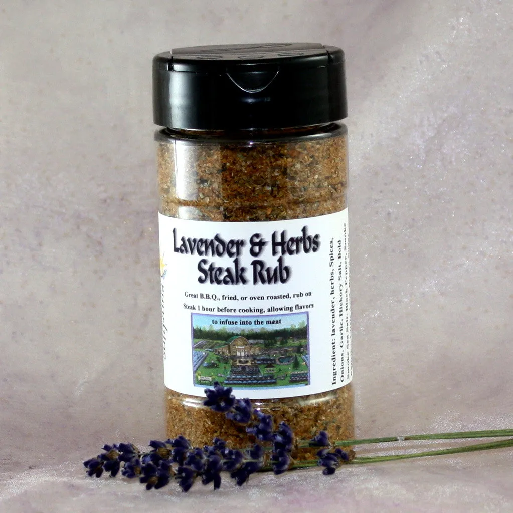 Lavender & Herbs BBQ Steak Rub