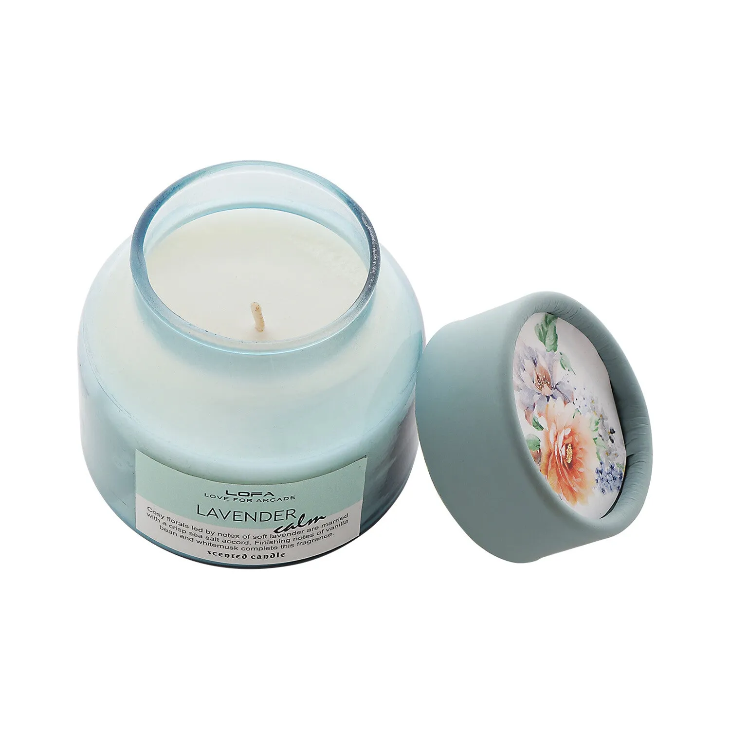 Lavender Candy Jar Scented Candle