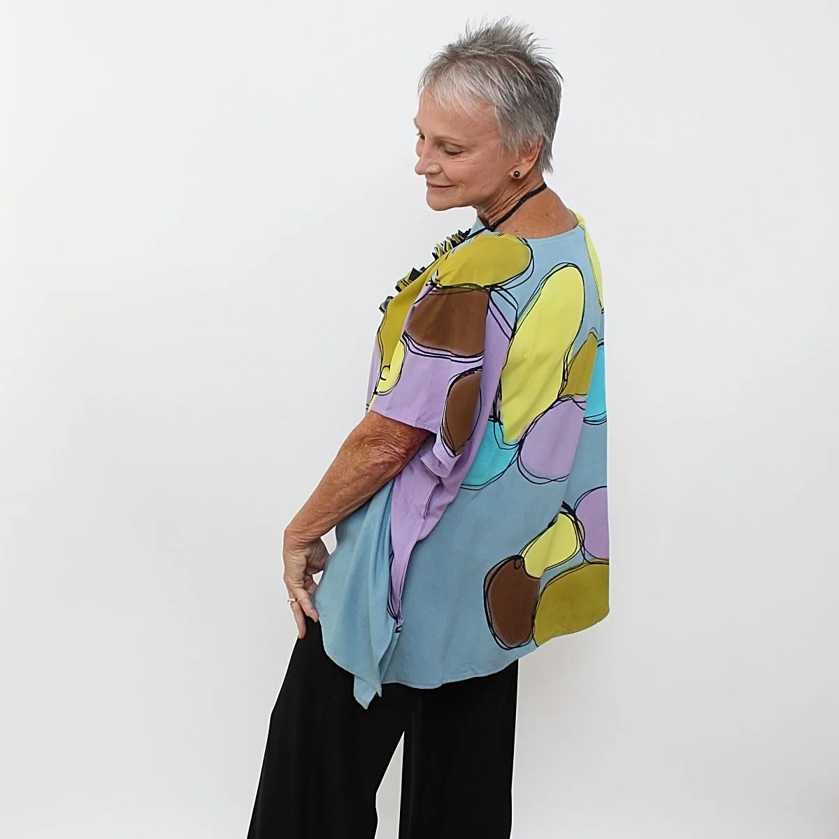 Leah Lavender Blouse