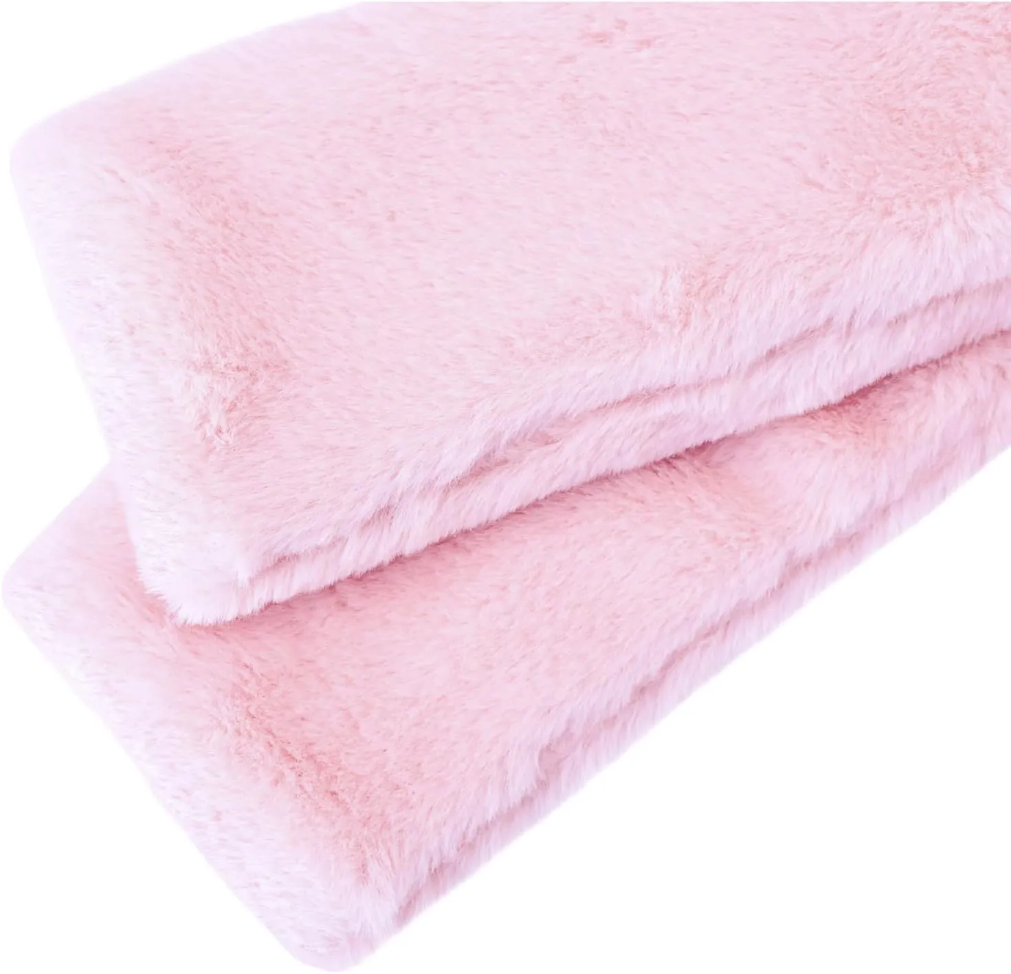 Lilax Girls Cozy Faux Fur Bolero Shrug Long Sleeve Crew Neck Dress Coat