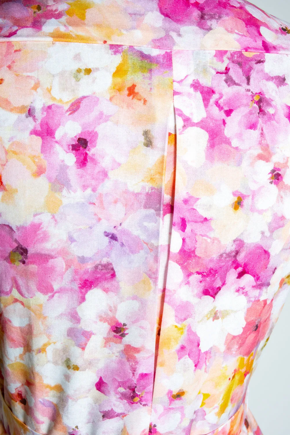 Milan Dress- Monet Floral, Pink *sale