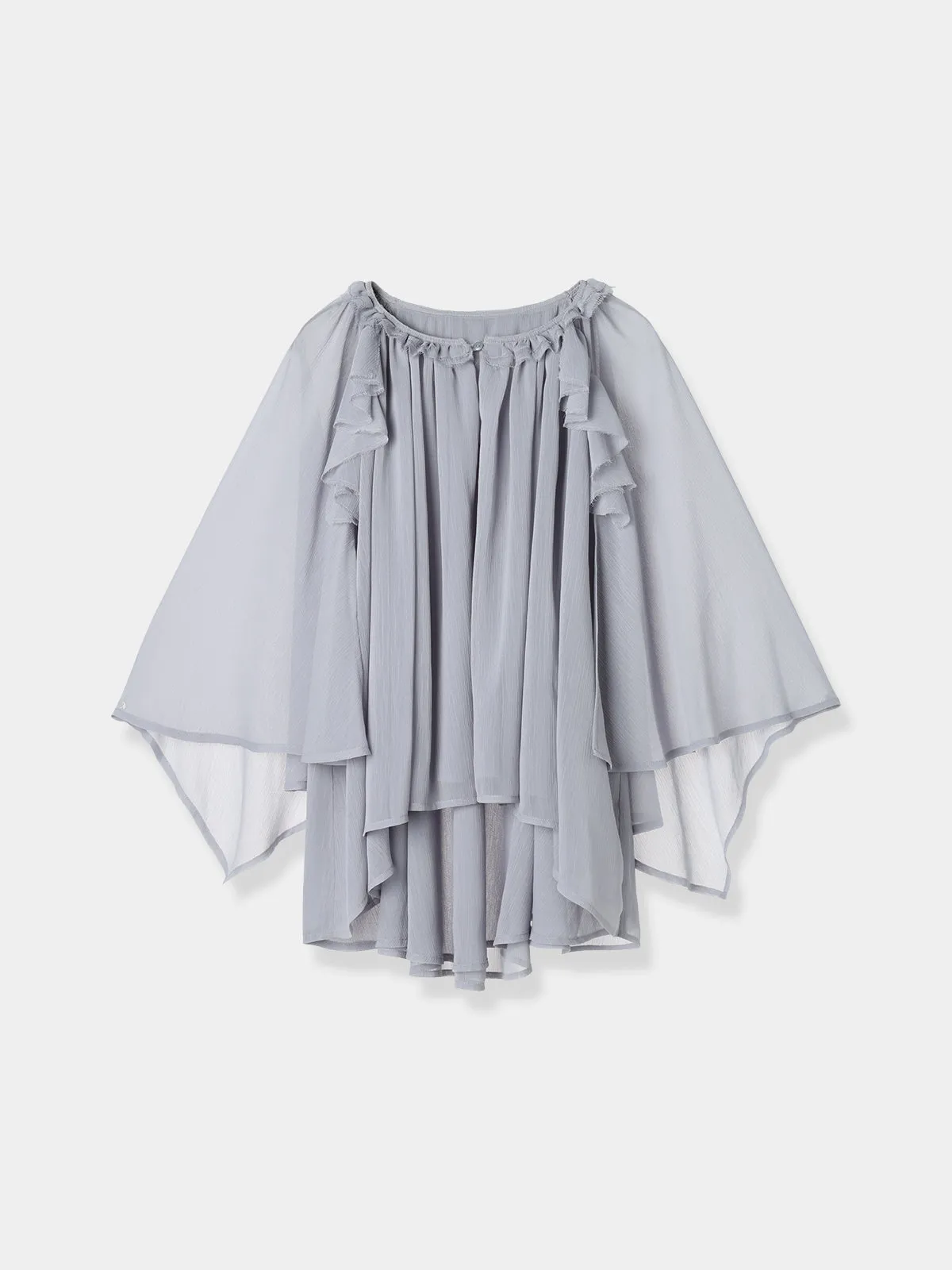 Ruffle chiffon Blouse