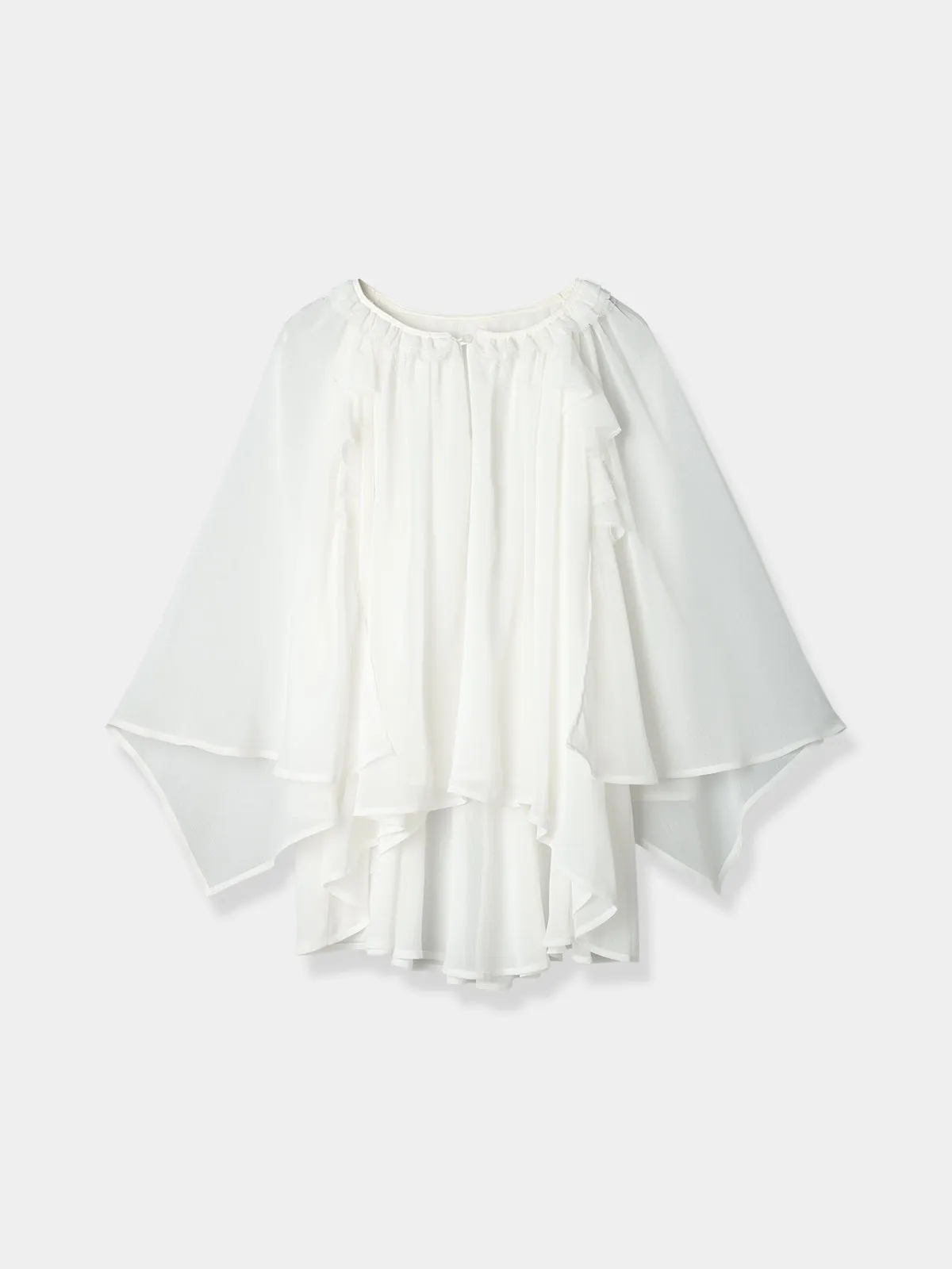 Ruffle chiffon Blouse