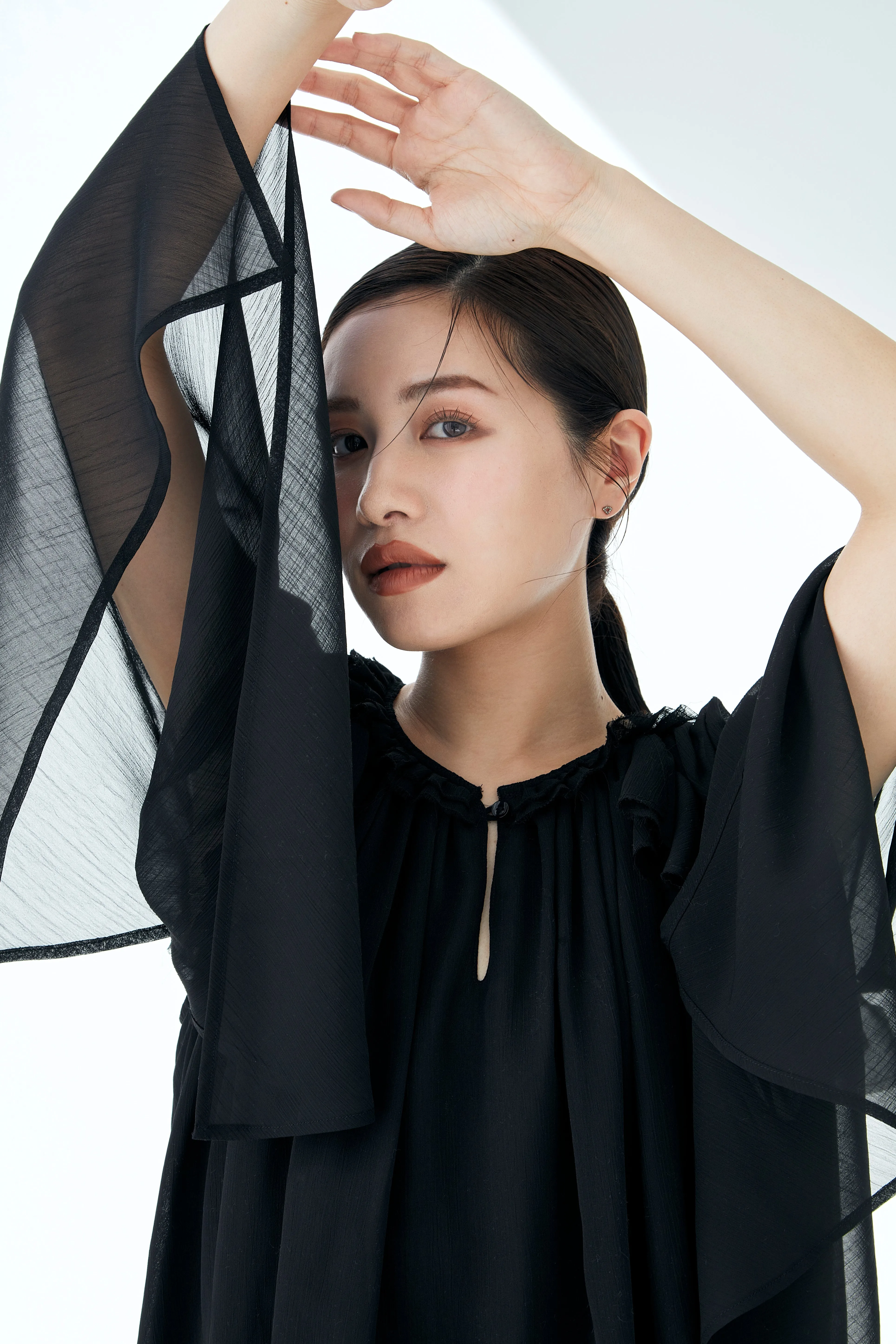 Ruffle chiffon Blouse
