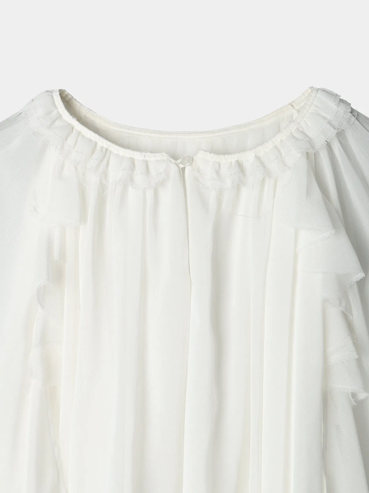 Ruffle chiffon Blouse