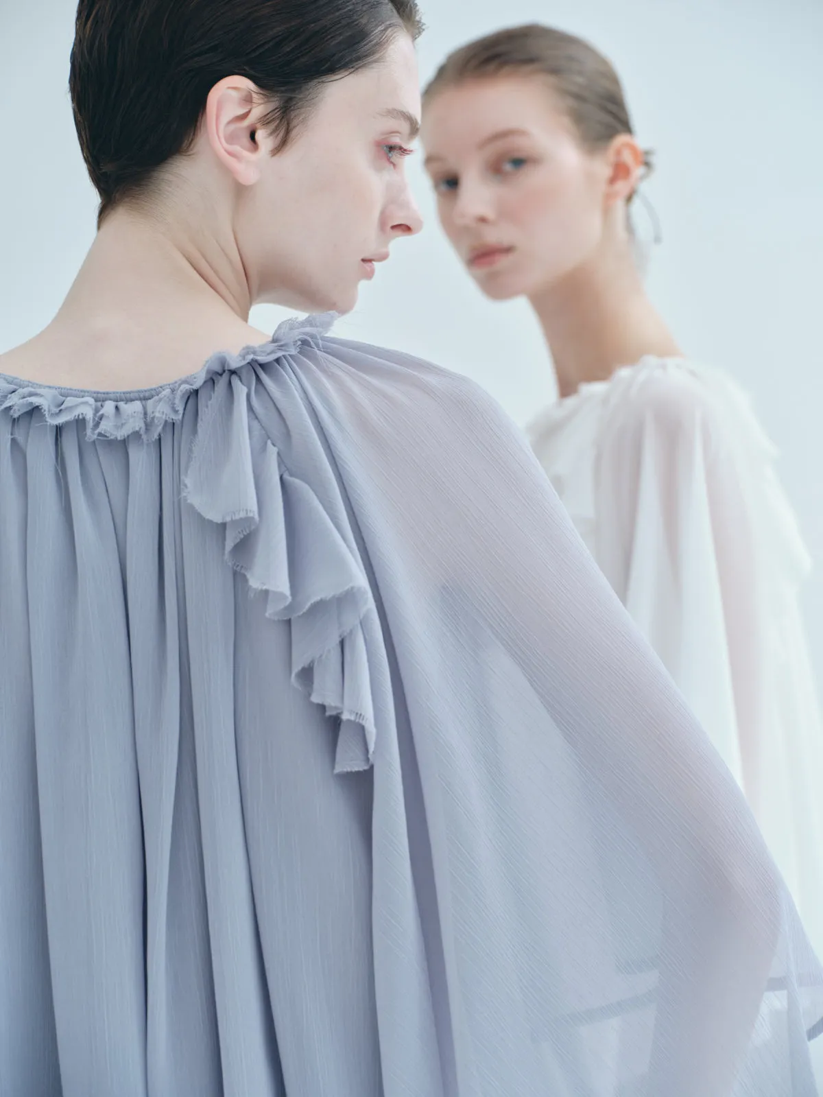 Ruffle chiffon Blouse