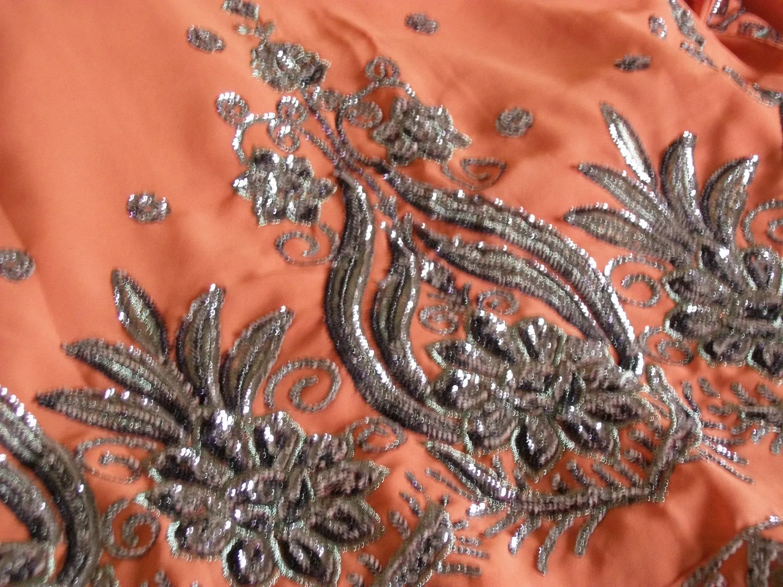 Saree 577 Pink Georgette Party Wear Sari Shieno Sarees