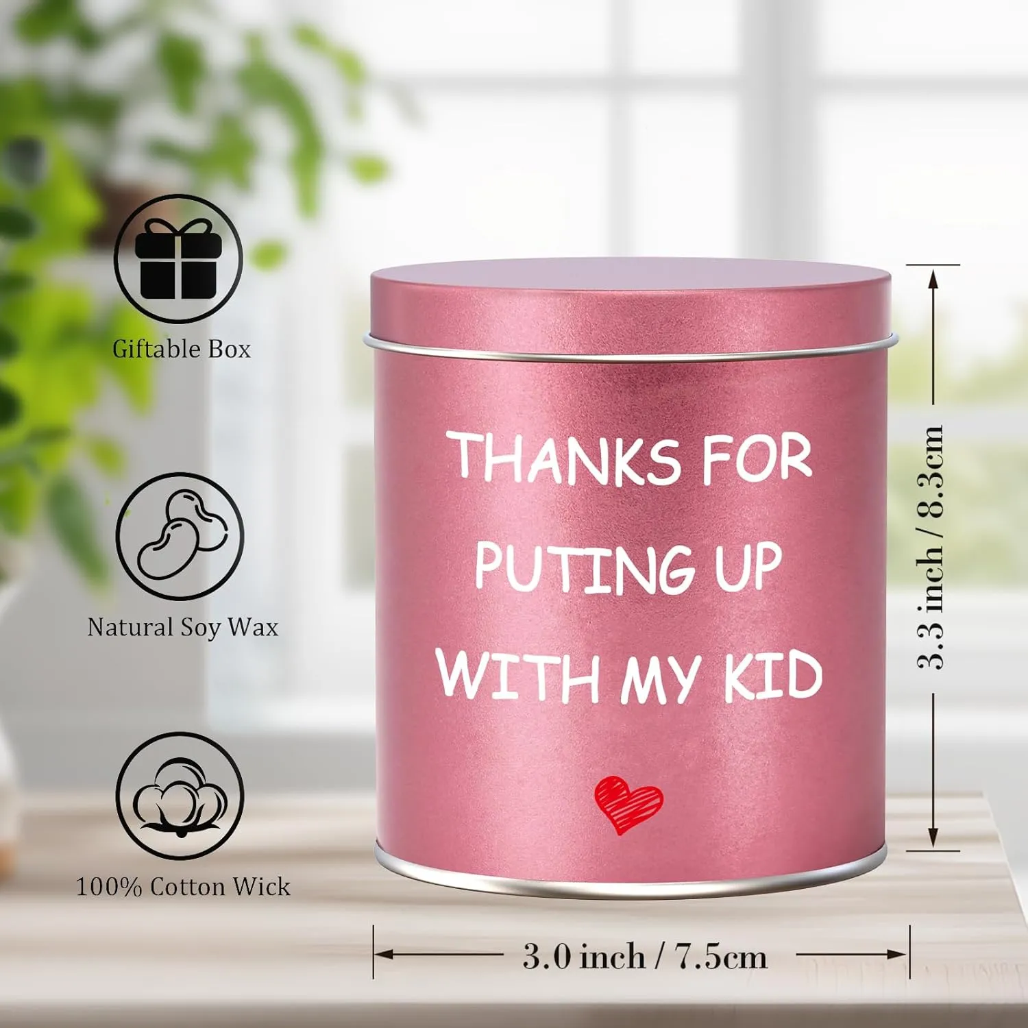 Teacher Appreciation Gifts, Unique Teacher Gifts for Women Men Her Friend,Thank You Supplies Present Ideas for Graduation Thanksgiving Retirement Birthday from Student Lavender Scented Soy Candles 9oz