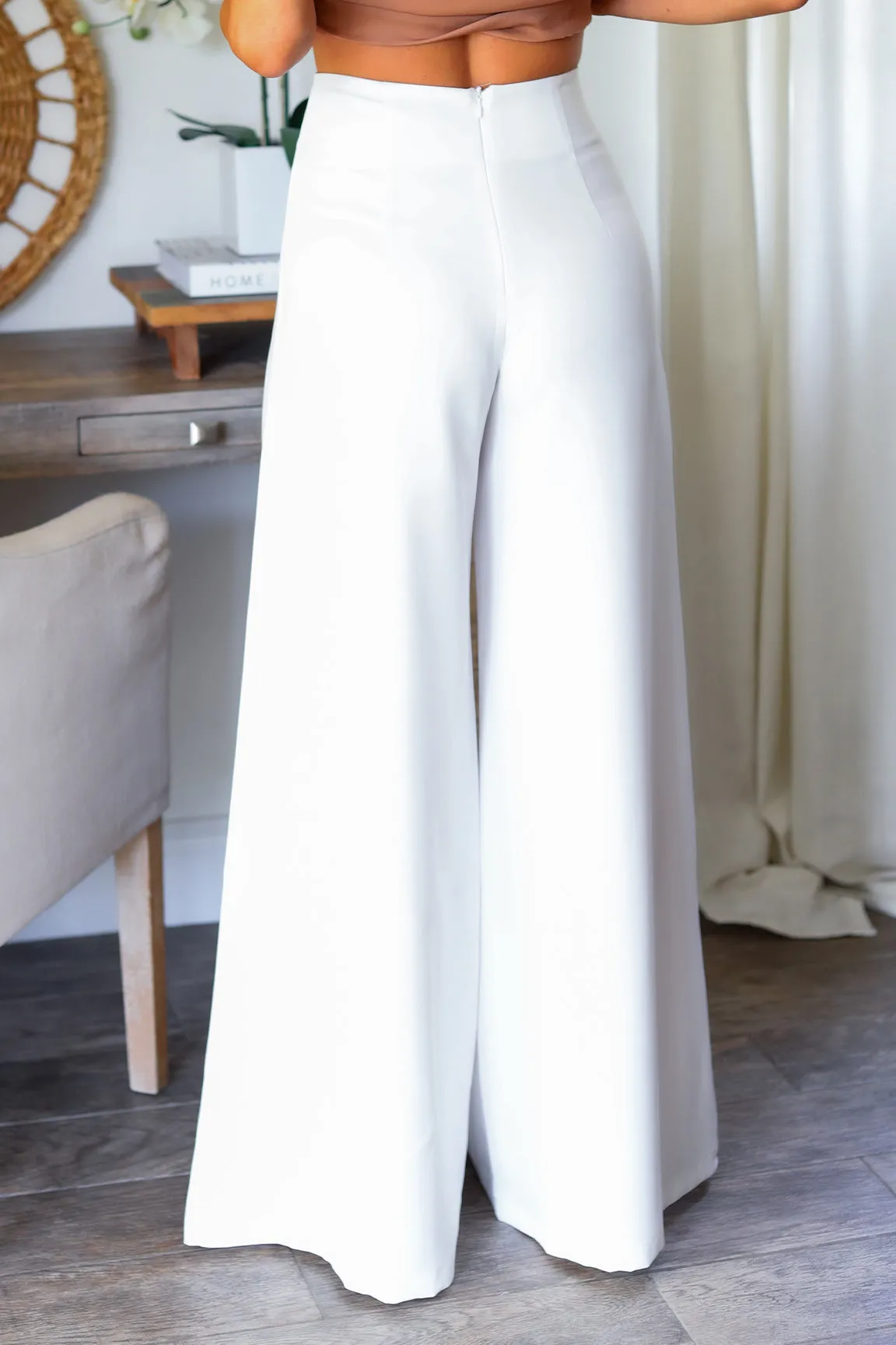 The Alessandra Wide Leg Pants- 3 Colors