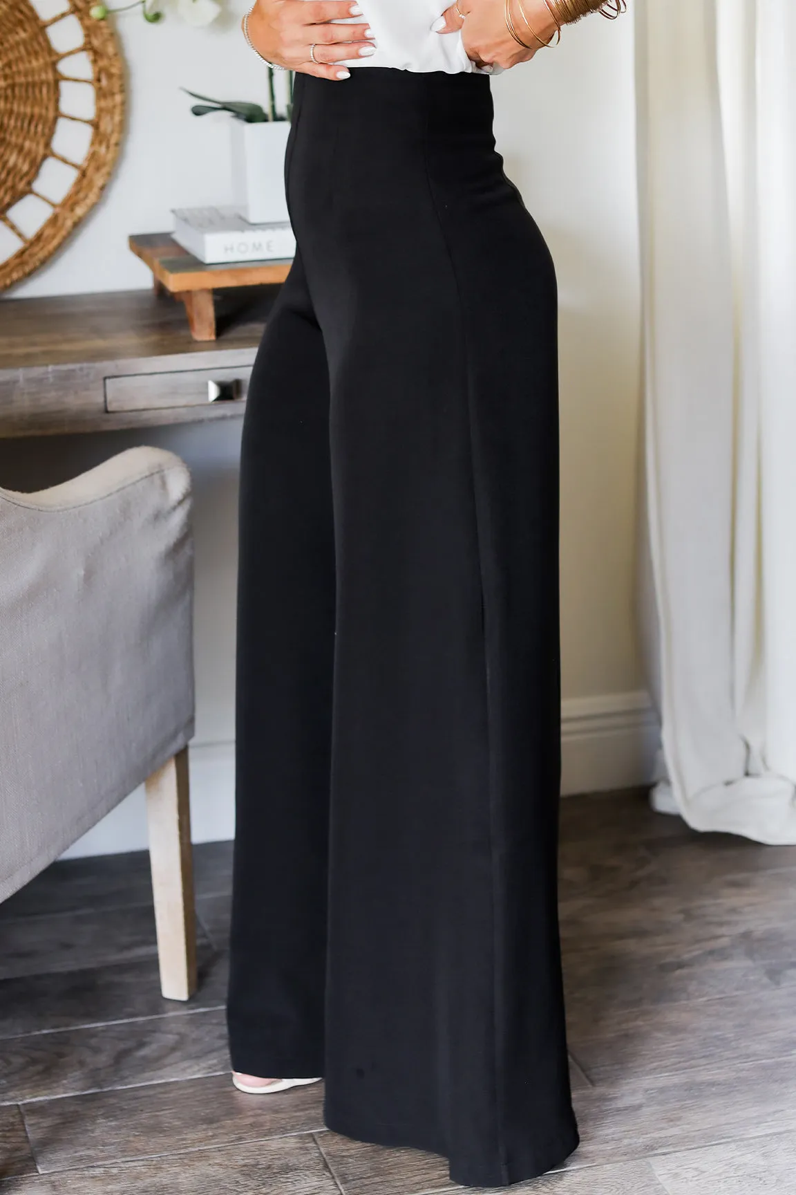 The Alessandra Wide Leg Pants- 3 Colors