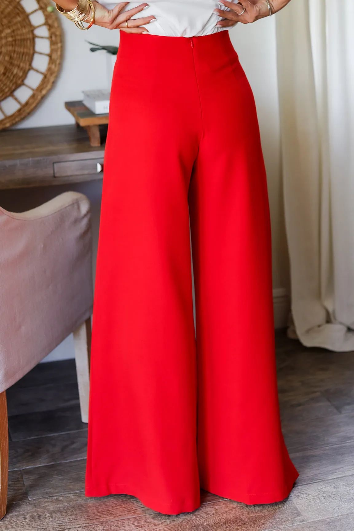 The Alessandra Wide Leg Pants- 3 Colors