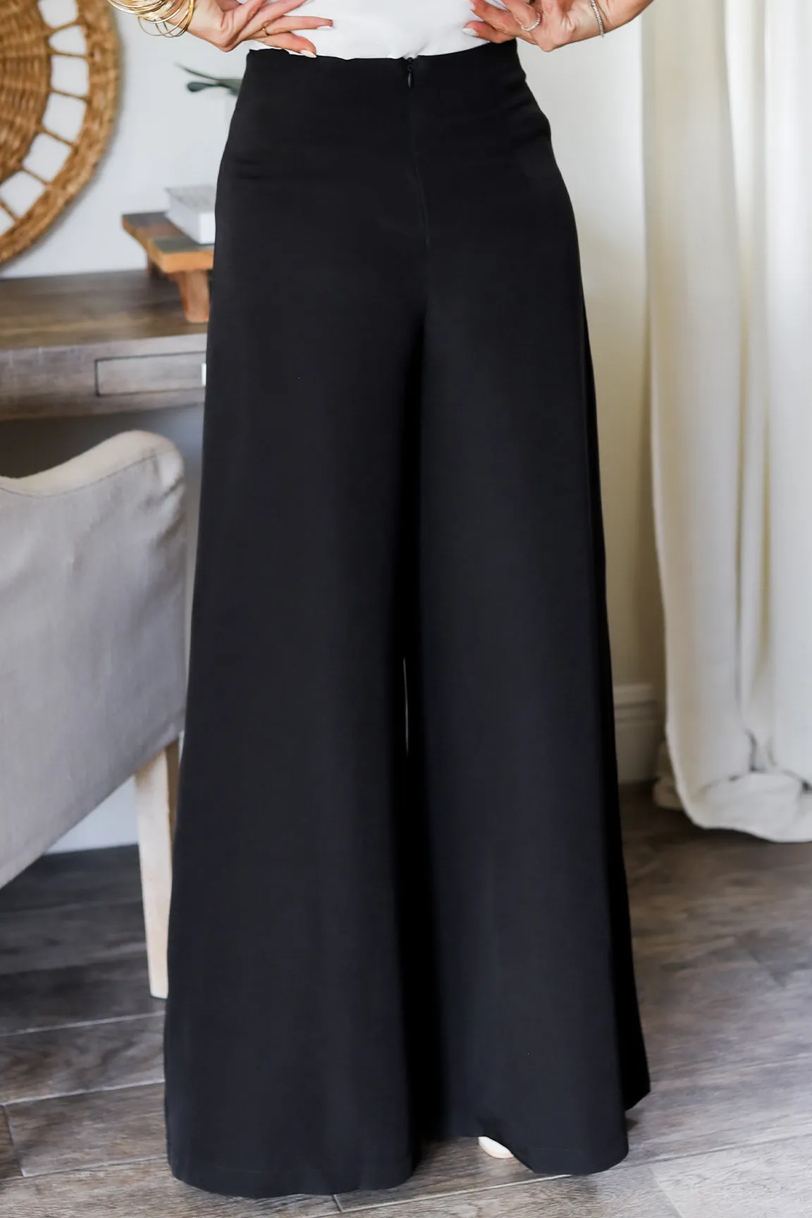The Alessandra Wide Leg Pants- 3 Colors