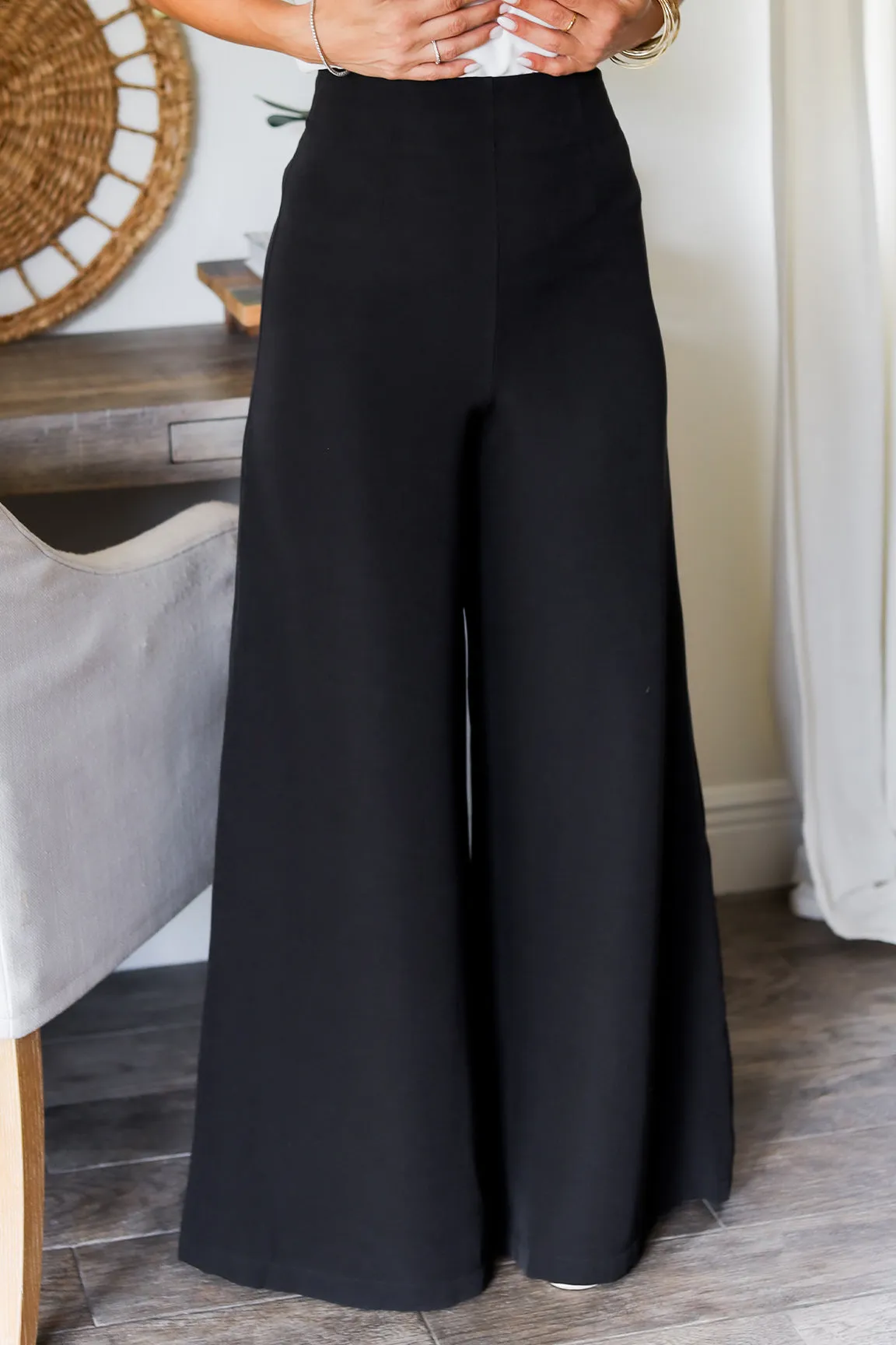 The Alessandra Wide Leg Pants- 3 Colors