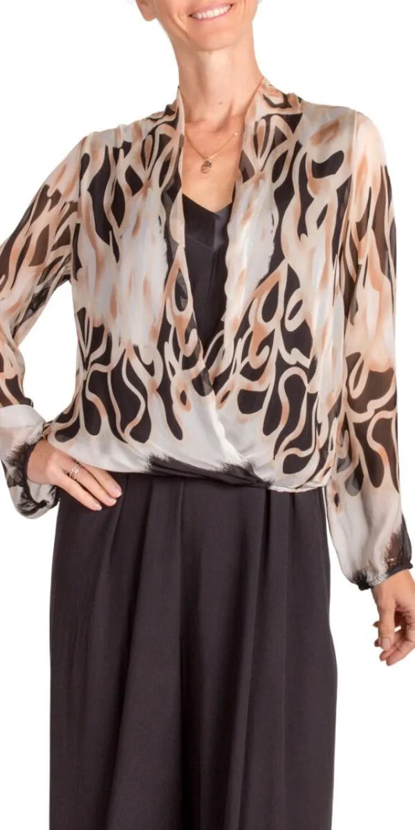 Torino Abstract Blouse