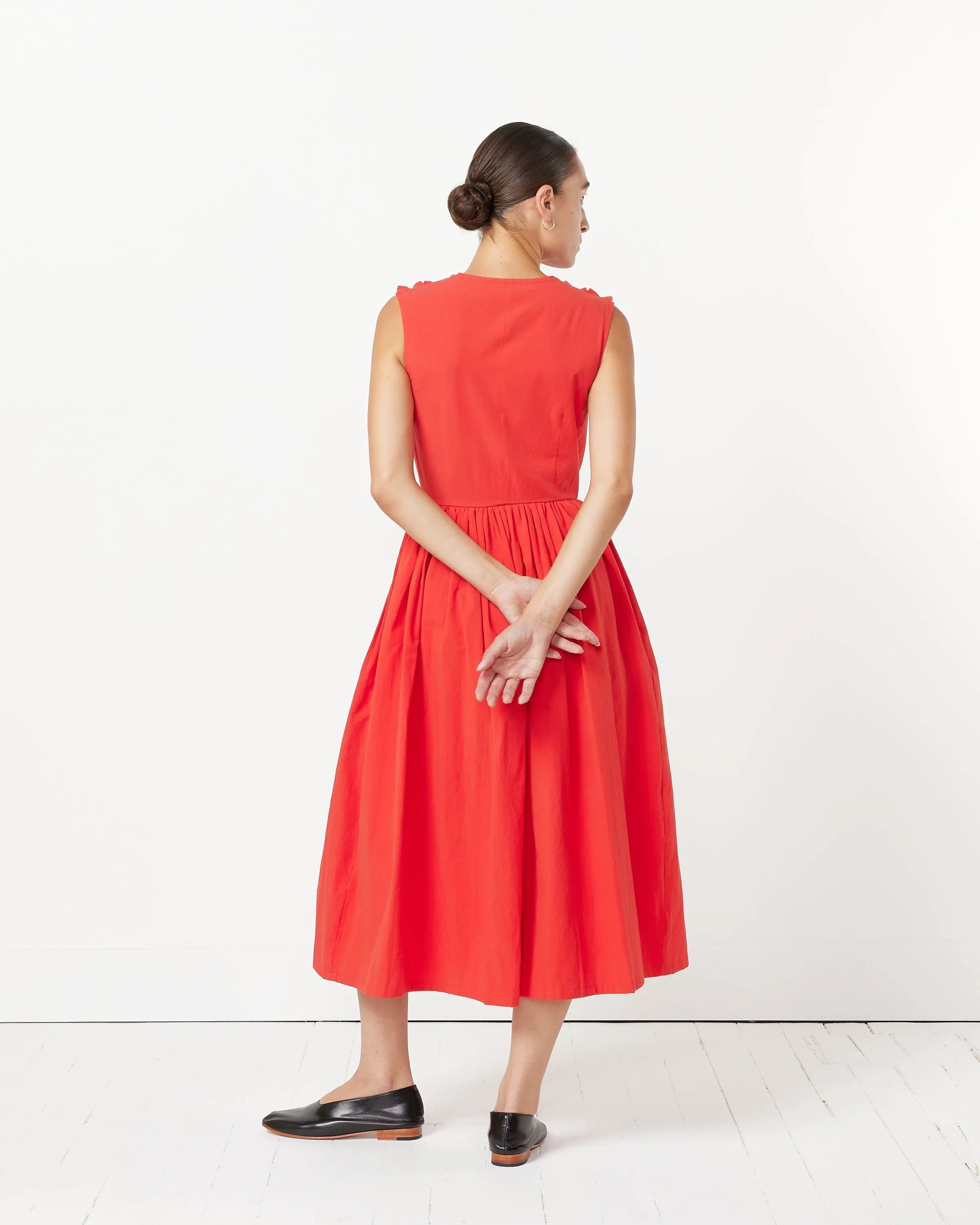 Via Dress in Red