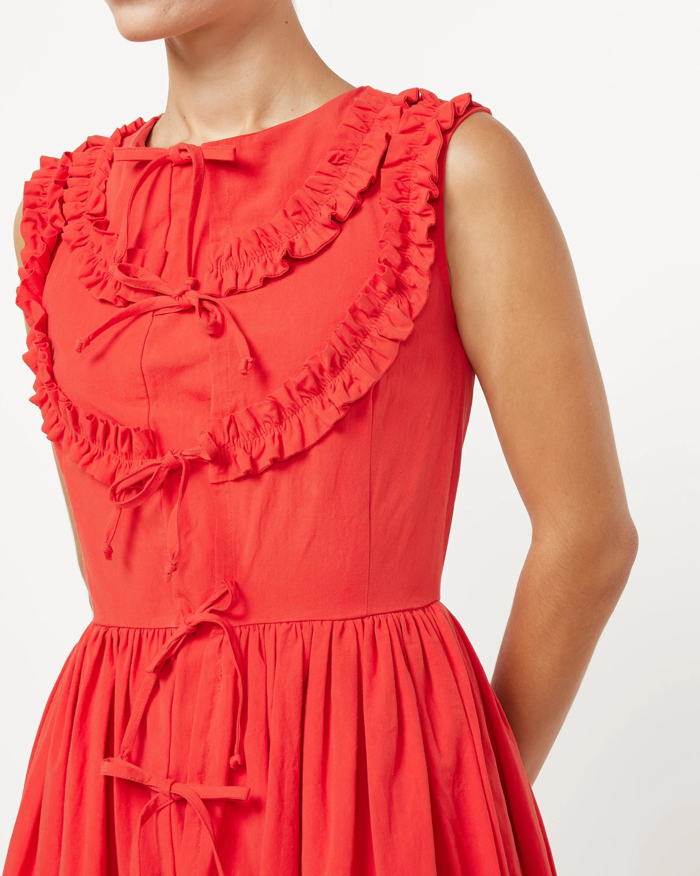 Via Dress in Red