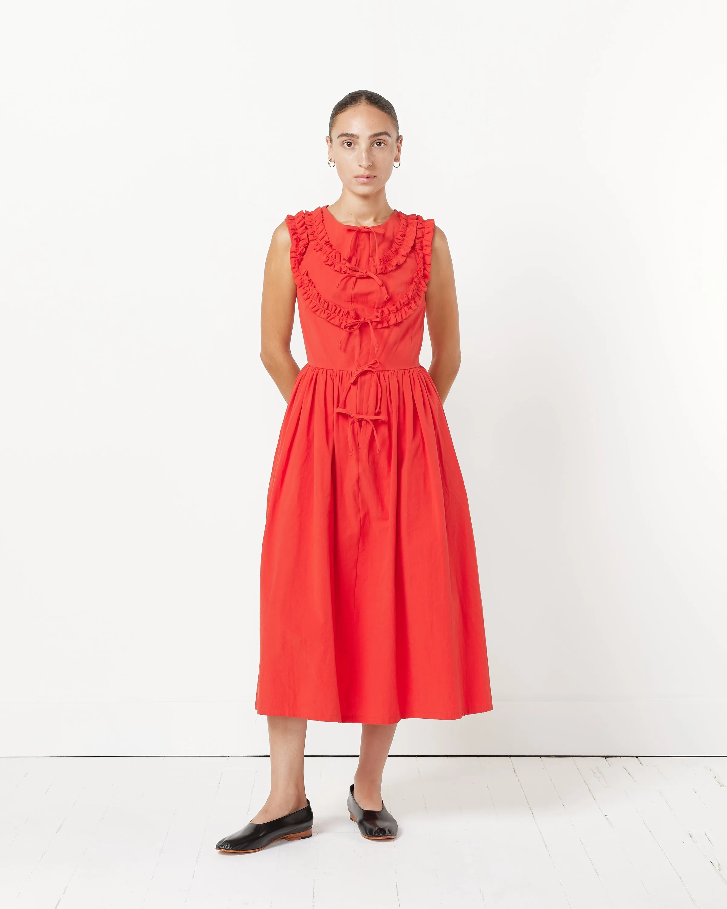 Via Dress in Red