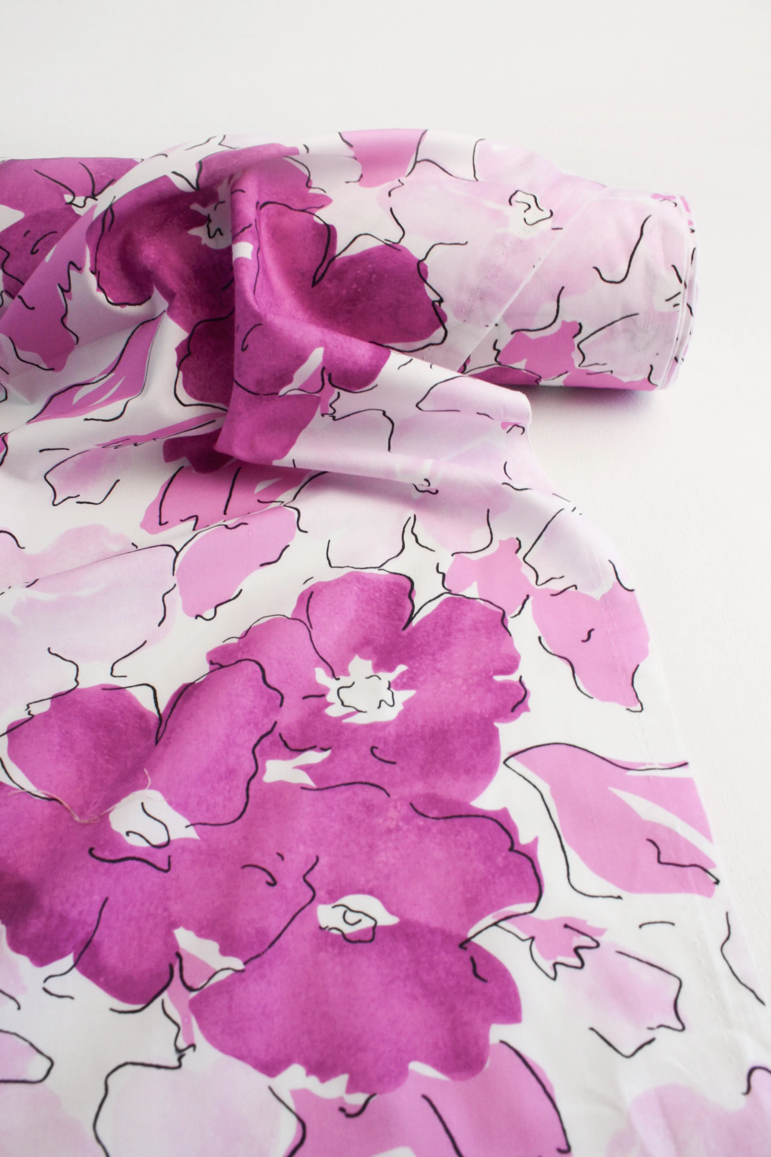 Viola - Cotton Poplin | Magenta