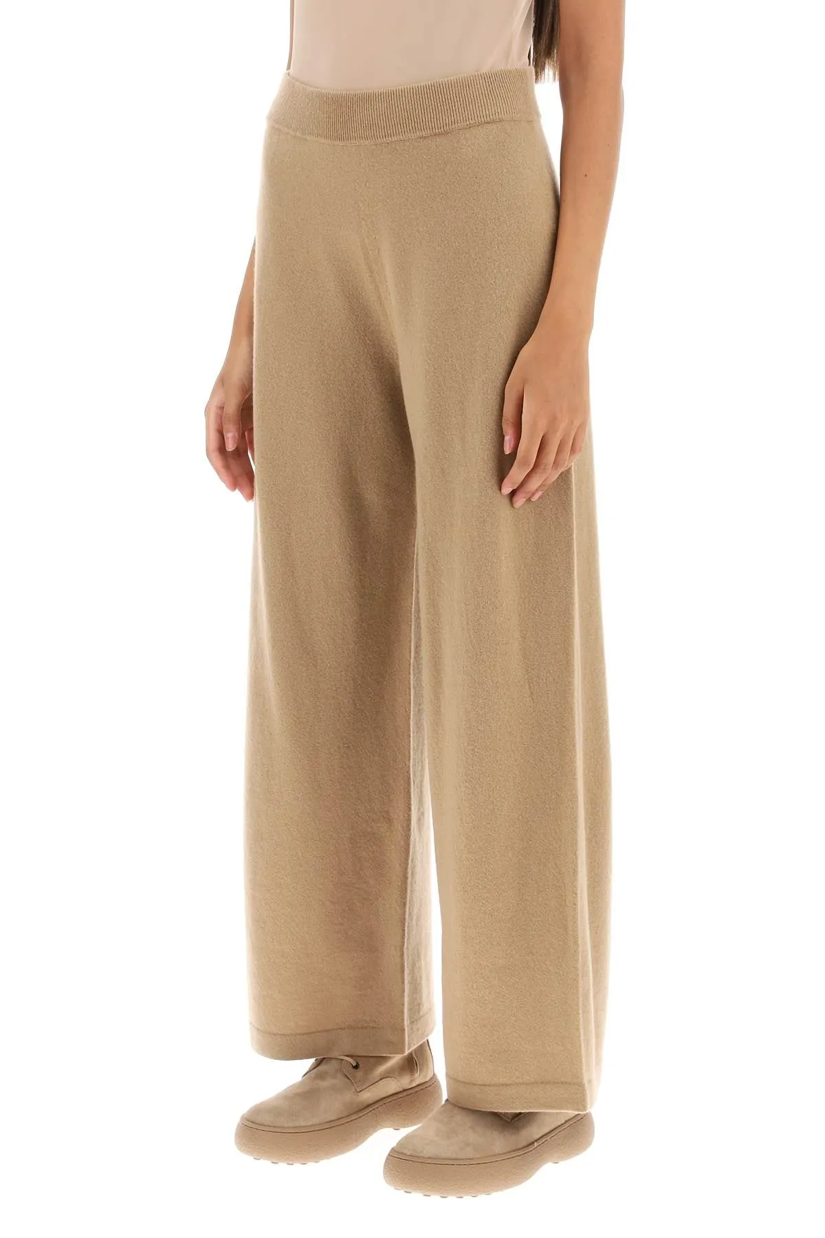 Weekend Max Mara 'atalia' Cropped Knitted Pants