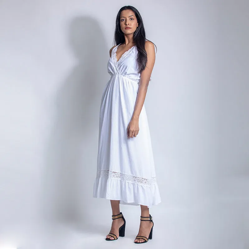 White Long Dress