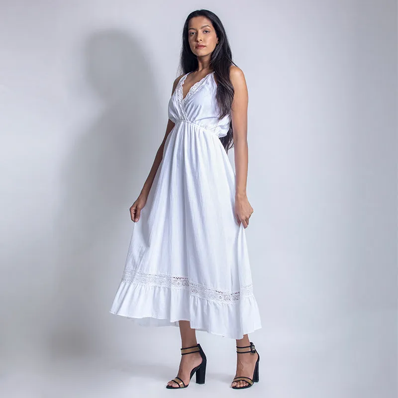 White Long Dress