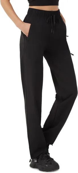 Zylioo 32"/34" Inseam Women's Tall Hiking Pants, Lightweight Quick Dry Cargo Pants with Zipper Pockets for Outdoor Activities